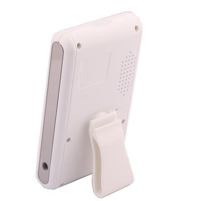 2.4GHZ Wireless Digital Baby Monitor Two way Speaker & Night Vision, Built-in rechargeable Li-battery(White)
