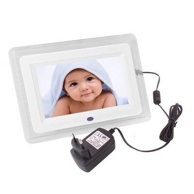 7 inch Digital LCD Baby Monitor Kit, Support Night Camera, AV OUT(White)