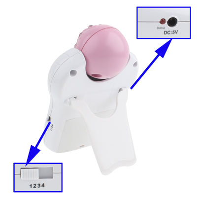 2.4GHz Wireless Baby Monitor with 1.5 inch LCD Display / Night Vision, Built-in Rechargeable Li-battery(Pink)