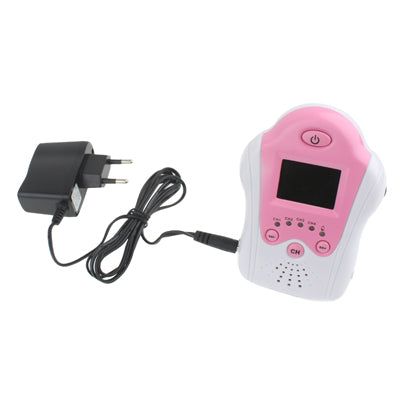 2.4GHz Wireless Baby Monitor with 1.5 inch LCD Display / Night Vision, Built-in Rechargeable Li-battery(Pink)