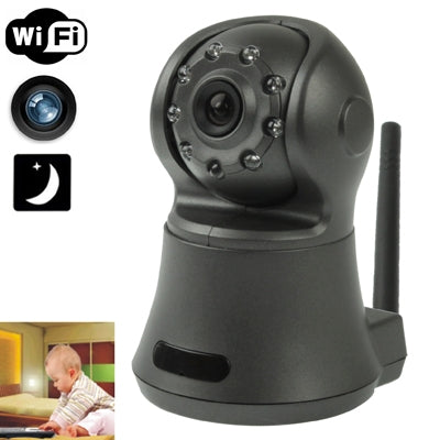 WIFI 802.11b/g Smart Baby Monitor with IR Night Vision, Support Motion Detection Function, Images Can Be Viewed on Mobile Devices over WLAN(Grey)