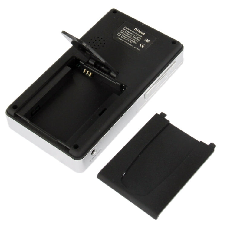 2.4GHz 2.5 inch TFT LCD 1/3 CMOS Wireless Camera Digital Recorder(Black)