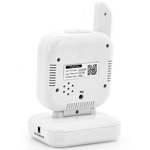 USB Digital Wireless Baby Monitor, 0.3MP Camera, 1/4 inch CMOS Sensor, 5 Meter Night Vision Range (H153)(White)