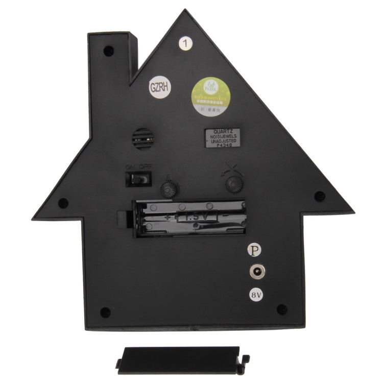 2.4G Wireless Hidden Clock Style Camera and Receiver, Built in microphone for audio monitoring, Max support 4 camera