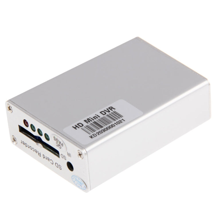 HD Mini 1 Channel DVR Top Box MPEG-4 Video Recorder with Remote Control, Support SD Card (JBA-203)