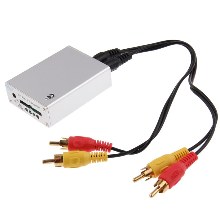 HD Mini 1 Channel DVR Top Box MPEG-4 Video Recorder with Remote Control, Support SD Card (JBA-203)