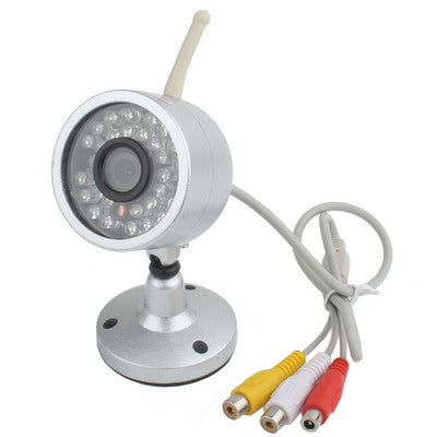 Wireless Audio 4 Camera Security System Kit with Remote Control, Waterproof Camera with 30 LED infrared lamps and 15m night vision distance