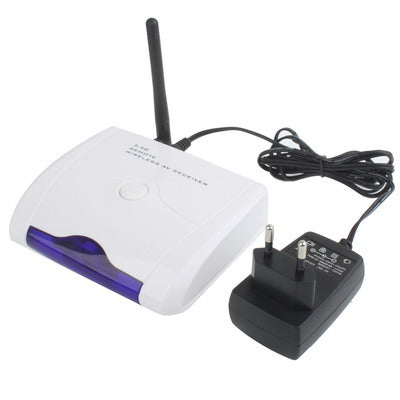 Wireless Audio 4 Camera Security System Kit with Remote Control, Waterproof Camera with 30 LED infrared lamps and 15m night vision distance