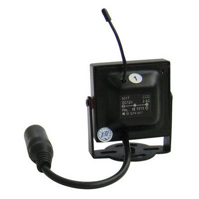 2.4G Wireless CCD Pinhole Security Camera(Black)