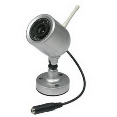 2.4Ghz Wireless CMOS Camera with Night Vision and Audio(Sliver)