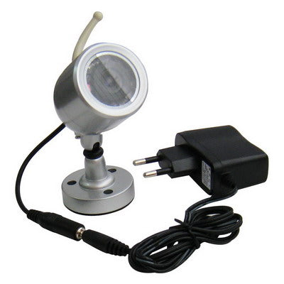 2.4Ghz Wireless CMOS Camera with Night Vision and Audio(Sliver)
