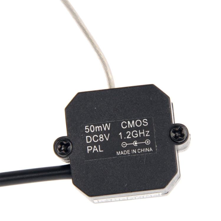 1.2G Wireless Infrared Small Camera and Receiver, Wireless Surveillance System, Unobstructed Effective Range: 50m - 100m