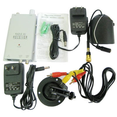 1.2G Wireless IR Waterproof CCD Camera (24 LED)