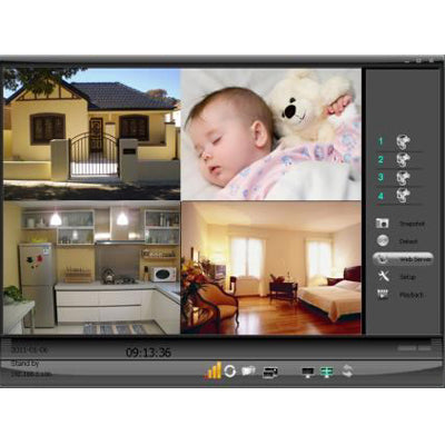 2.4GHz GFSK Wireless Digital Security Camera + USB Receiver