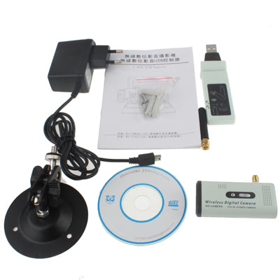 2.4GHz GFSK Wireless Digital Security Camera + USB Receiver