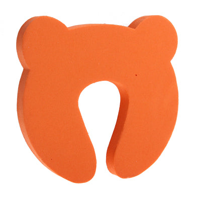 Cartoon Child Safety Gate Card / EVA Door Stopper(Orange)