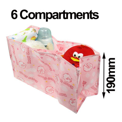 Happy Sheep Design Non-Woven Fabric Mommy Diaper Bag with 6 Compartments
