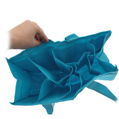 Double-Deck Non-Woven Fabric Mommy Diaper Hand Bag with 7 Compartments