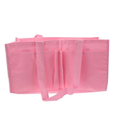 Double-Deck Non-Woven Fabric Mommy Diaper Hand Bag with 7 Compartments