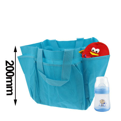 Non-Woven Fabric Mommy Diaper Hand Bag with 6 Outside Pockets