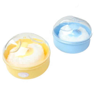 Talcum powder Box, With Puff (Random Color Delivery)