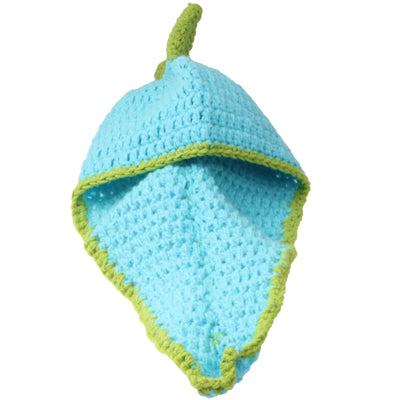 Manual Weaving Baby Hat / Wool Cap Dinosaur Cap / Baby Siamesed Hats(Blue)