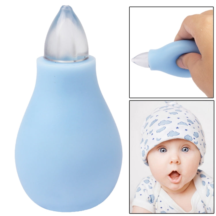 Soft Clear Tip Mucus Nasal Aspirator Tool for Baby (Random Color Delivery)