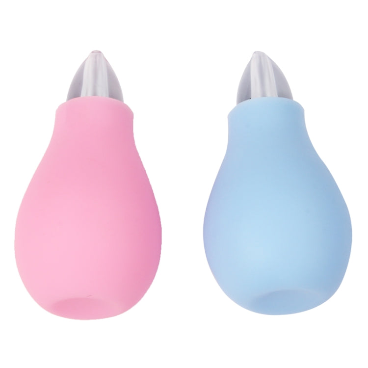 Soft Clear Tip Mucus Nasal Aspirator Tool for Baby (Random Color Delivery)