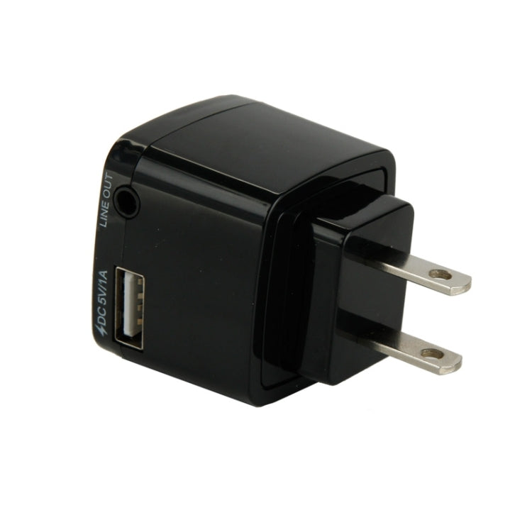 US Plug Bluetooth Audio Receiver with USB Port, For iPhone, Samsung, HTC, Sony, Google, Huawei, Xiaomi and other Smartphones