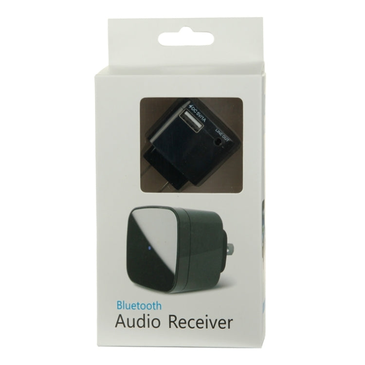 US Plug Bluetooth Audio Receiver with USB Port, For iPhone, Samsung, HTC, Sony, Google, Huawei, Xiaomi and other Smartphones