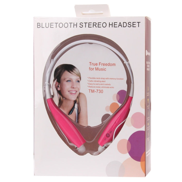 TM-730 Sport Neckband Headset In-ear Wireless Headphones Bluetooth Stereo Earphone Headsets