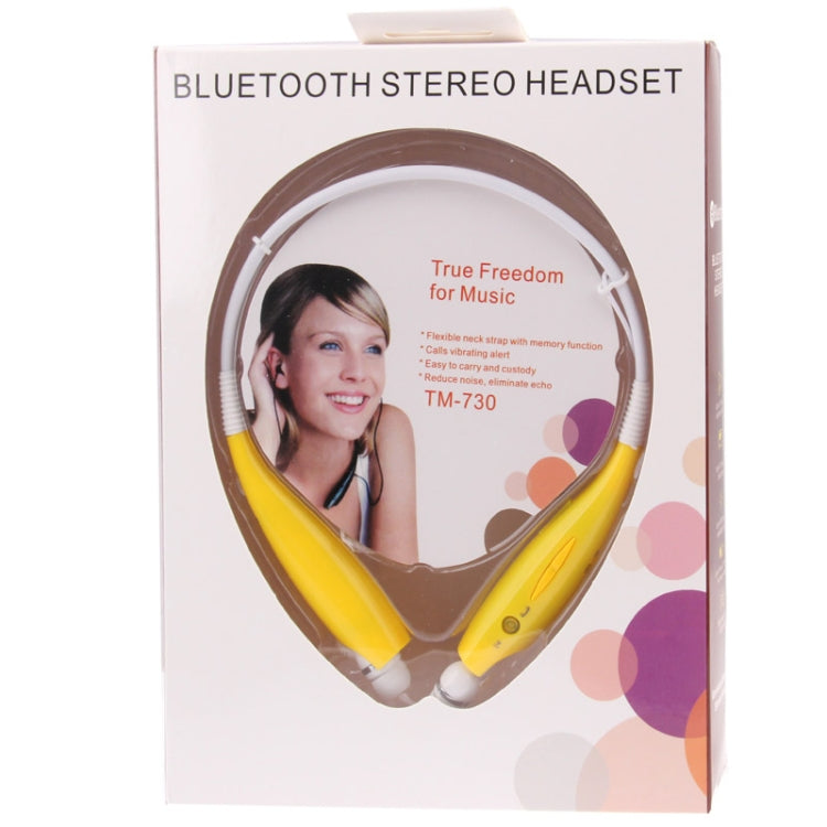 TM-730 Sport Neckband Headset In-ear Wireless Headphones Bluetooth Stereo Earphone Headsets