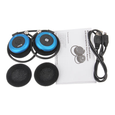 Folding Bluetooth Stereo Headset with Microphone , Built in Lithium Battery