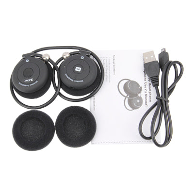Folding Bluetooth Stereo Headset with Microphone , Built in Lithium Battery