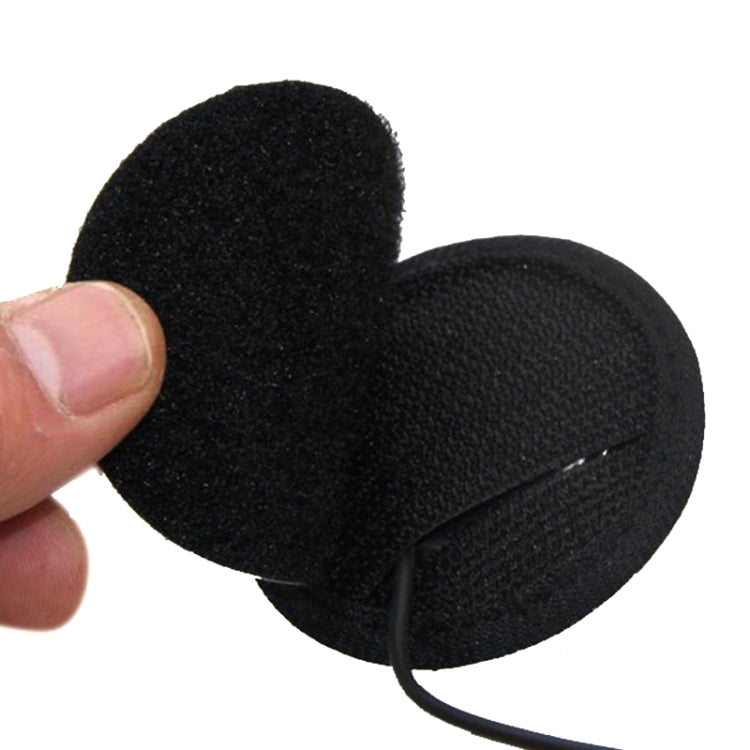 V1-10M Motorcycle Bluetooth V4.0 + EDR Headset Support Calls(Black)
