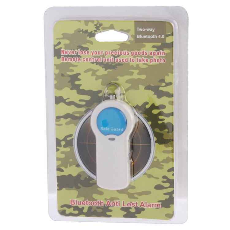 Bluetooth 4.0 Two Way Finding Anti Lost Alarm, Suitable for Andorid 4.3 and iOS System(White)