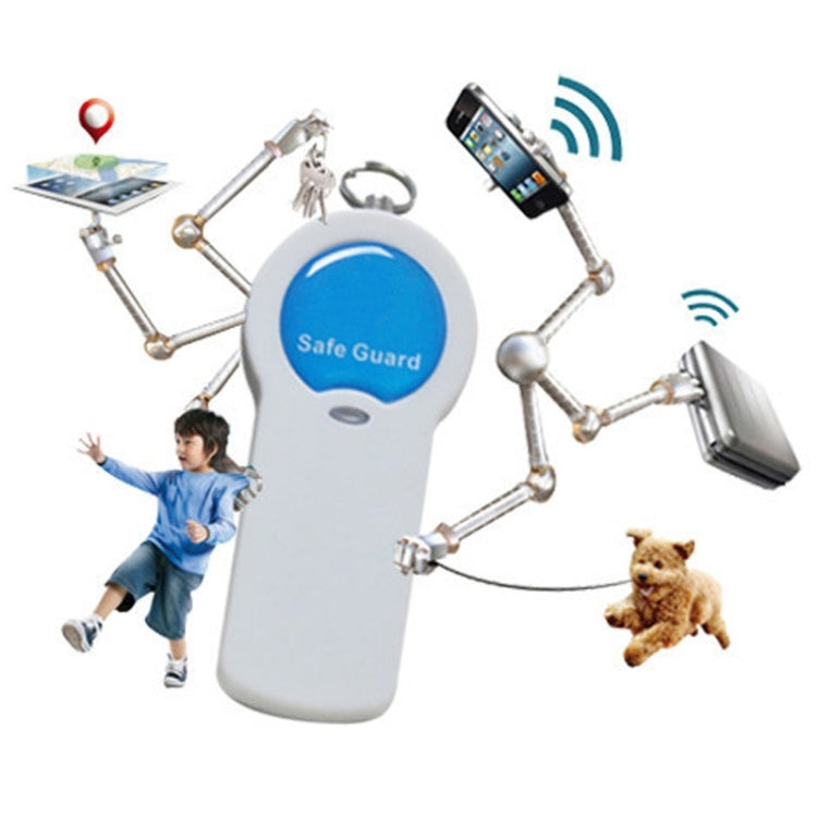 Bluetooth 4.0 Two Way Finding Anti Lost Alarm, Suitable for Andorid 4.3 and iOS System(White)