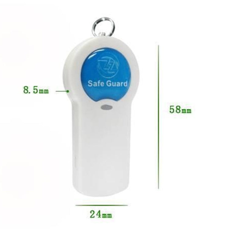 Bluetooth 4.0 Two Way Finding Anti Lost Alarm, Suitable for Andorid 4.3 and iOS System(White)