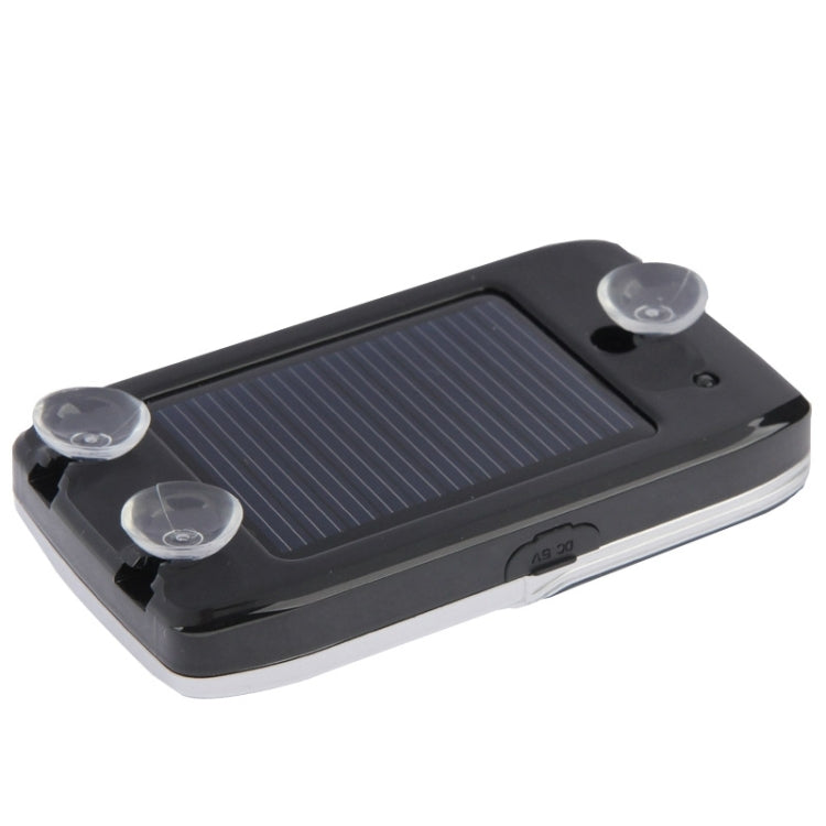 Solar Power Bluetooth 2.1 Hands Free Car Kit Multipoint Speakerphone Speaker for iPhone / HTC / Samsung, with Suckers & Car Charger