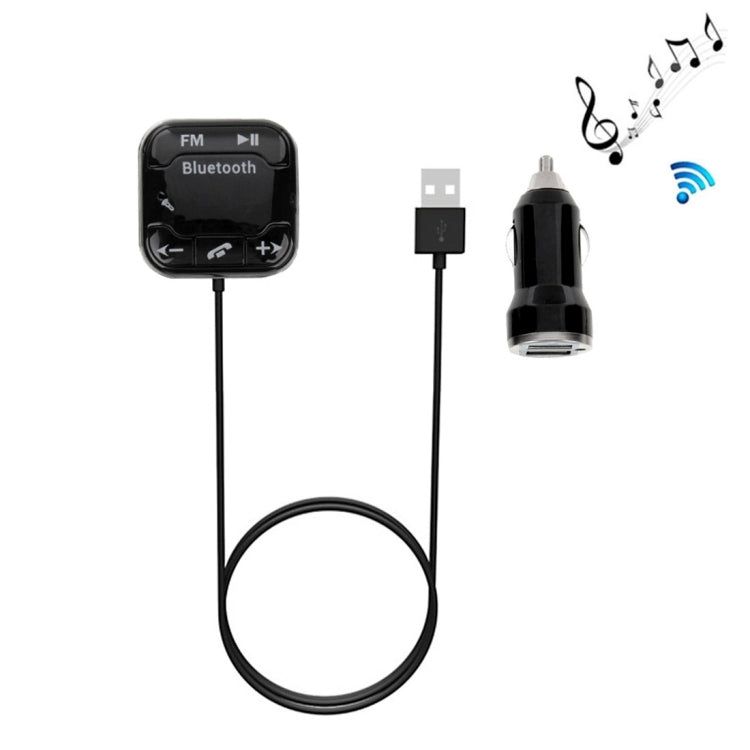 BT-760 Portable Car Bluetooth 4.0 FM Transmitter Modulator Car Kit MP3 Player, Support Mic / Call