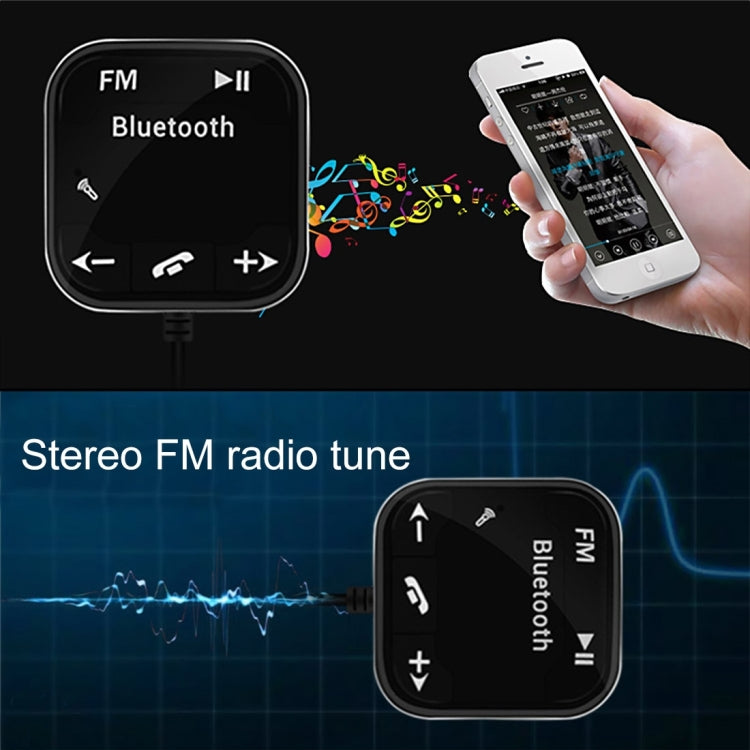 BT-760 Portable Car Bluetooth 4.0 FM Transmitter Modulator Car Kit MP3 Player, Support Mic / Call