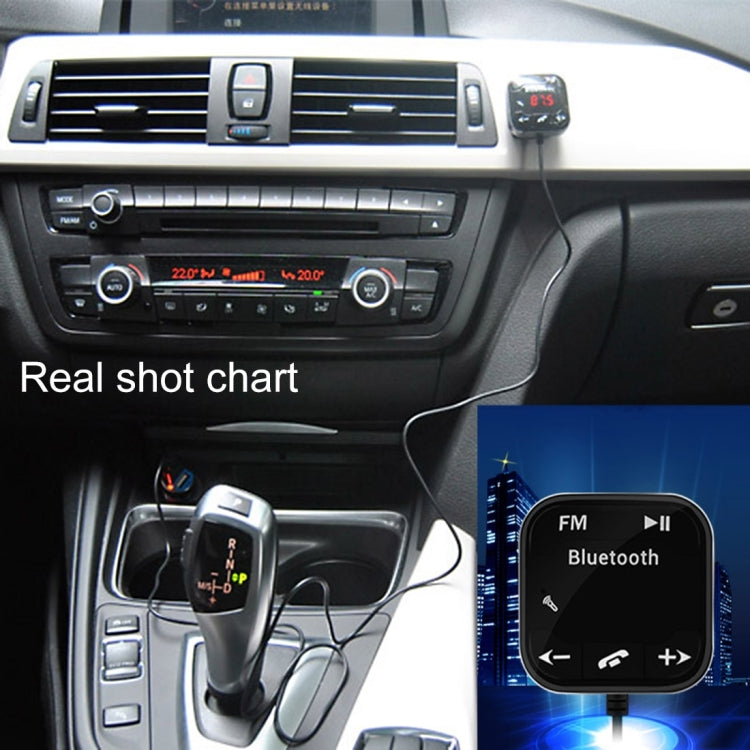 BT-760 Portable Car Bluetooth 4.0 FM Transmitter Modulator Car Kit MP3 Player, Support Mic / Call