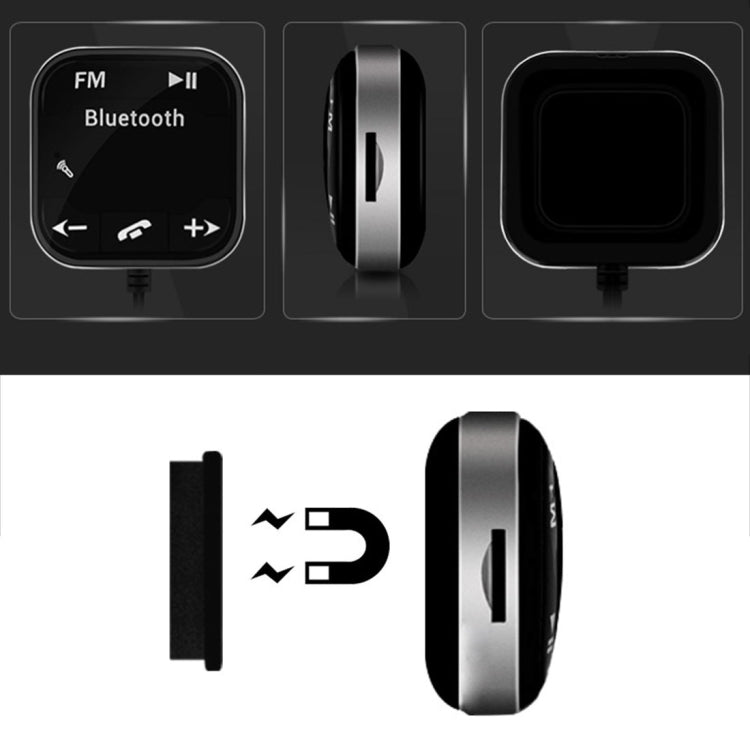 BT-760 Portable Car Bluetooth 4.0 FM Transmitter Modulator Car Kit MP3 Player, Support Mic / Call