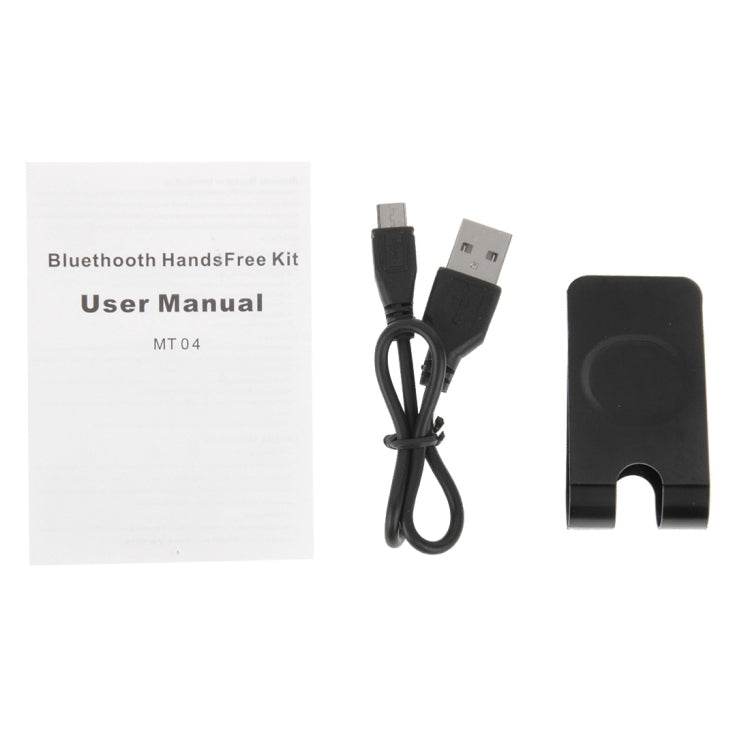 MT04 Portable Bluetooth 4.0 HandsFree Car Kit