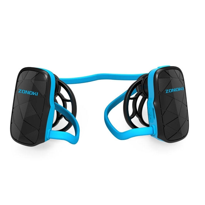 Zonoki B93 Stereo Bluetooth Multipoint Connection Sweatproof Sport Headset with Mic(Blue)