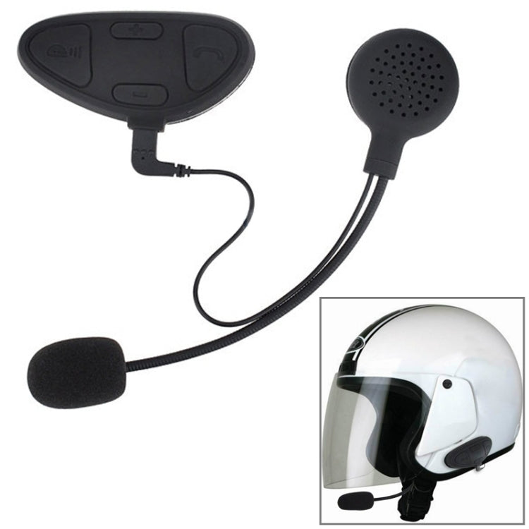 M1 Motorcycle Helmet Bluetooth Intercom Headset, Distance: 100m
