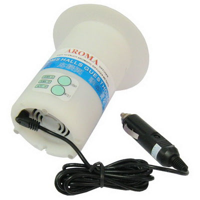 5 Colors Car Ultrasonic Aroma Diffuser Air Humidifier(White)