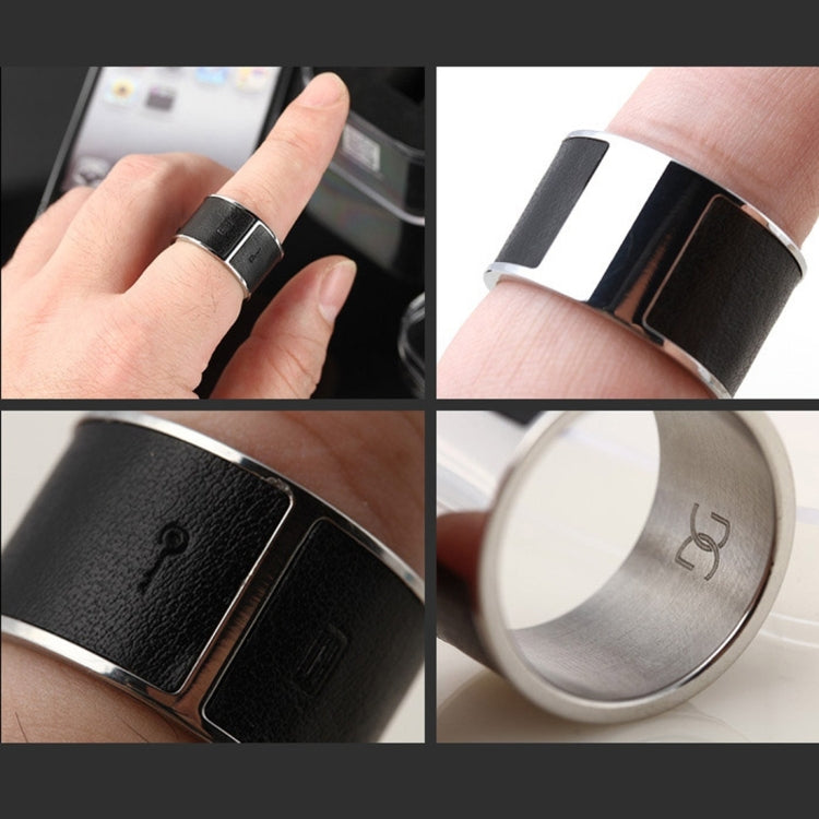 GalaRing G1 Smart Ring, High-end Fashion, Waterproof & Dustproof, Suitable for Android Smartphone with NFC Function, Size:
