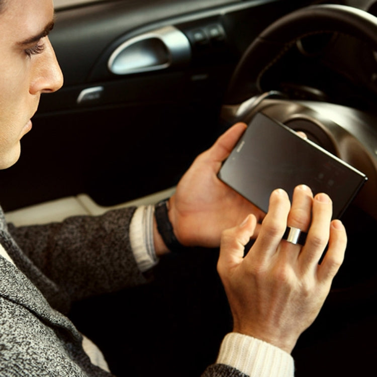 GalaRing G1 Smart Ring, High-end Fashion, Waterproof & Dustproof, Suitable for Android Smartphone with NFC Function, Size: