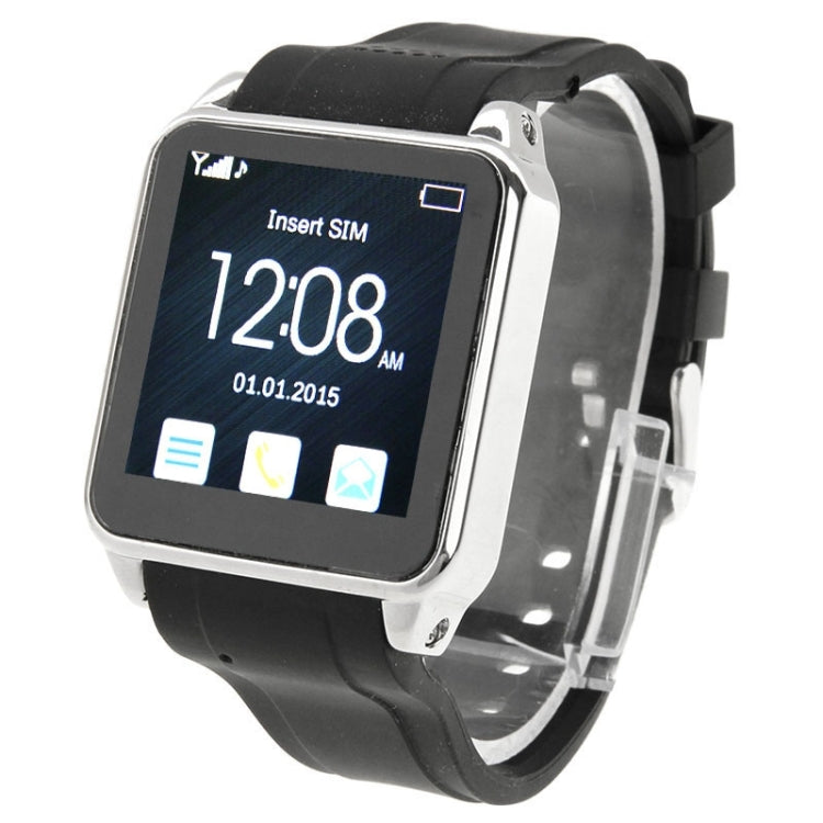 TW208+ GSM Smart Watch Phone, Anti-lost Function / Remote Camera / Bluetooth / NFC, Network: 2G(Black)
